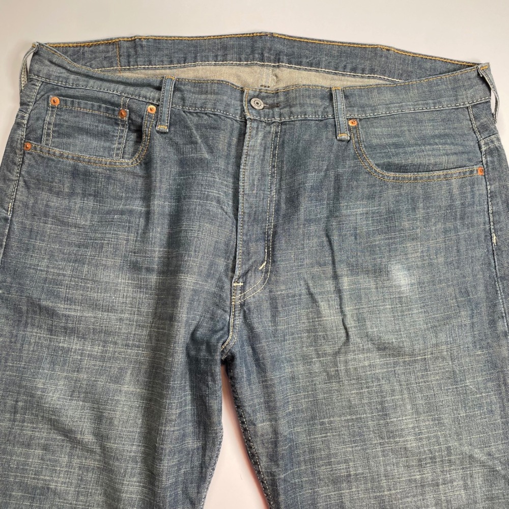 Levi's‎ 569 Loose Straight Jeans Gray Wash Denim Comfort Fit W38 L32 - Picture 8 of 10